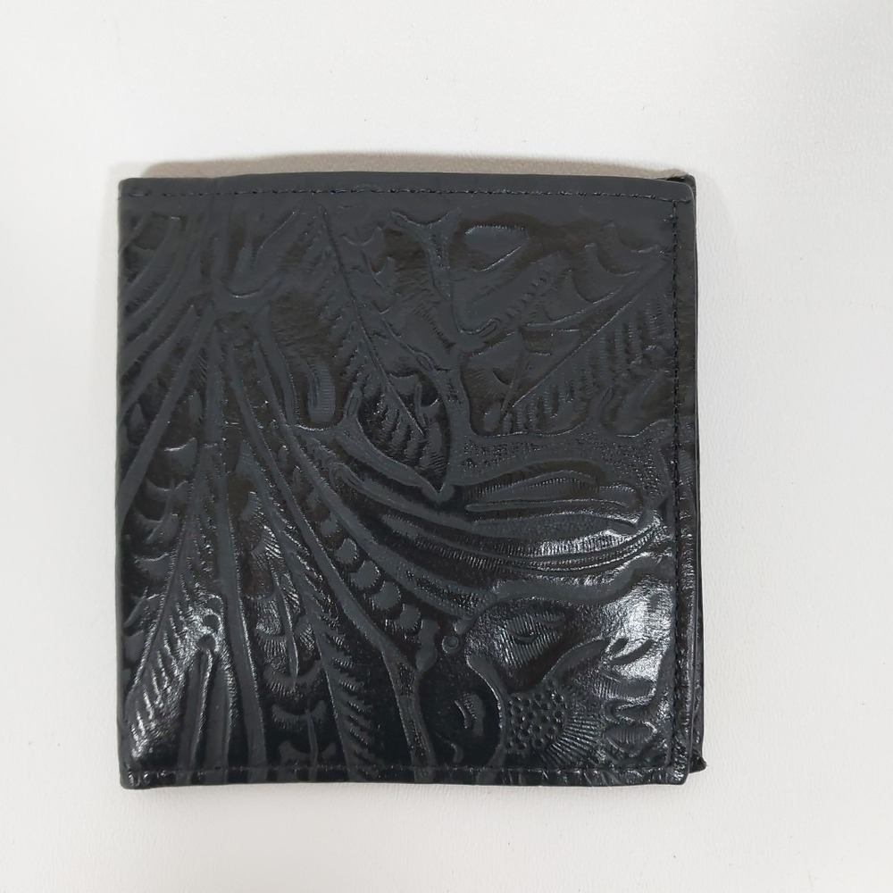 Vintage ROLFS Men's Bi-Fold Wallet Genuine Premium Leather‎ W4" x L5.25" NWOT